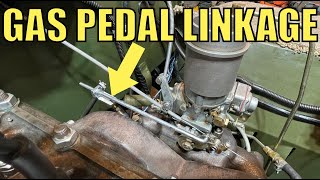 How to install Willys Jeep Gas Pedal Linkage to SOLEX Carburetor [upl. by Ainecey]