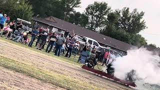 Zap Motor Daze 2024 Engine Blow Up Contest SBC Small Block Chevy WOT [upl. by Analeh]