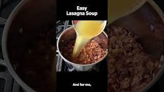 Easy Italian at Home with Lasagna Soup [upl. by Ennoitna]