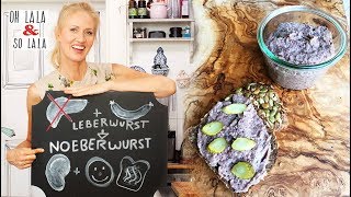 NEU  Noeberwurst  Protein Bombe  vegane Leberwurst  Brotaufstrich DIY  Rezept [upl. by Herra]