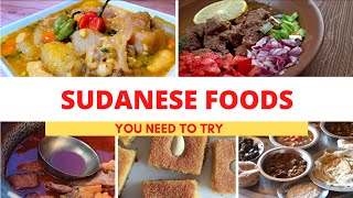 Most Popular Sudan Foods  Sudanese Cuisine [upl. by Grevera]