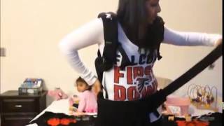 TwinMommy101 introduces the Twingaroo Twin Baby Carrier [upl. by Rania602]