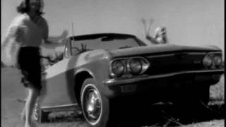 VINTAGE 1966 Chevy Corvair commercial  UNSAFE AT ANY SPEED [upl. by Enyamart]