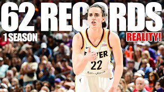 UNBELIEVABLE Caitlin Clark SMASHED 62 RECORDS In Rookie WNBA Season History Will Never Be The Same [upl. by Kathy]