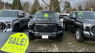 2024 Toyota Tundras Thousands Off but Dealerships still can’t sell them [upl. by Enyehc]