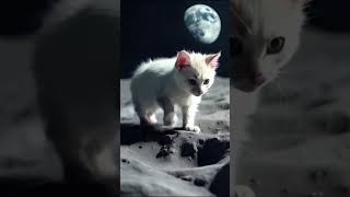 Cute cat 😺😺 🌙 walking cat catlover song newsong love music lovesong subscribe funny remi [upl. by Ragse]