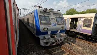 12490 Dadar  Bikaner Express Departing Dadar Western Stn  Ignore the Mic Issue when in HIgh Speed [upl. by Wakerly]