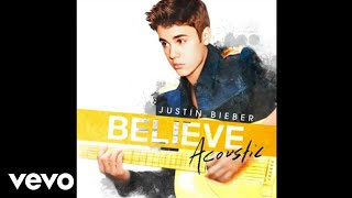 Justin Bieber  Take You Acoustic Official Audio [upl. by Arabrab]