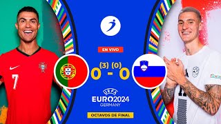 EURO 2024  Portugal vs Eslovenia por RADIO OVACION [upl. by Atteiram]