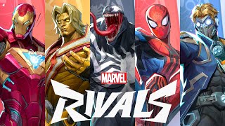 Marvel Rivals  All Characters Abilities Ultimates amp Team Ups 4K 60FPS [upl. by Anael]