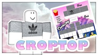 How to make a Realistic Croptop Shirt on ROBLOX Paintnet [upl. by Evol]