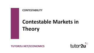 Contestable Markets  Contestability in Theory  Economics Revision [upl. by Asilav434]