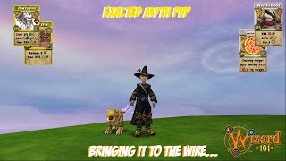 Wizard101 Exalted Myth PVP Is Balance Broken [upl. by Dachy]