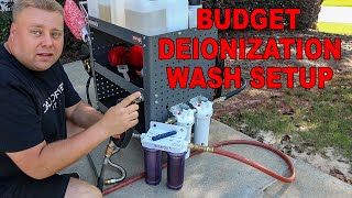 BUDGET DEIONIZATION FOR MY WASH SETUP  SPOTLESS RINSE [upl. by Nitsu]