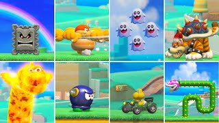 Super Mario Maker 2  All Super Mario 3D World Bosses amp Enemies [upl. by Thun]