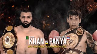 Taimoor Khan VS Chomphoophuang Panya  Highland Boxing Promotions  Full Fight [upl. by Adaliah271]