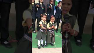 BMS DHARMARAM VELGATOOR MANCHRIAL LUXXETTIPET Pledge by BMS Dharmaram nursery student [upl. by Judd]