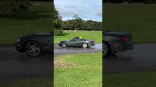 Mazda MX5 going for a spin MSV Drift day Oulton Park oultonpark [upl. by Ytsrik]