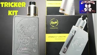 CoilArt Mage Tricker Kit Review amp BuildGiveawayclosed  Mage RDA amp Mage Box Mod [upl. by Buck]