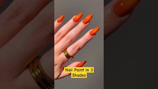 Nail Paint in 3 Shades nailart nails manicure shorts [upl. by London]