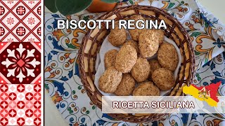 Biscotti Regina  Ricetta originale siciliana dei biscotti al sesamo [upl. by Doralynn354]