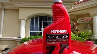 Mothers VLR Vinyl Rubber Leather Review and Test Results on my 2009 370z [upl. by Child]