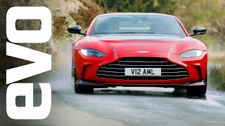 New Aston Martin V12 Vantage  evo REVIEW [upl. by Kittie]