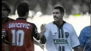 AtléticoMG 2 x 2 MilanITA  Copa Centenário 1997 [upl. by Rosa]