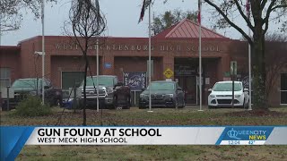 Body scanner finds firearm at West Mecklenburg High CMS says [upl. by Yroj610]