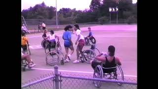 Wheelchair Softball 2 [upl. by Hartzell]