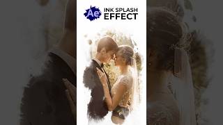 Ink Splash Overlay  After Effects Tutorial tutorial ink inksplash [upl. by Onirefez]