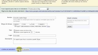 Mostrando huecos para citas en Google Calendar [upl. by Hastings]