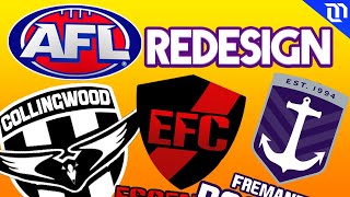 Redesigning the AFL  CollingwoodEssendonFremantle [upl. by Wemolohtrab]