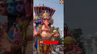 Mumbai Ganesh Chaturthi Mumbai Biggest festival😍 facts dharmgyaan [upl. by Learsi]