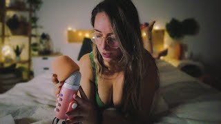 ASMR mic scratching amp deep triggers in my bed 😴 almost no talking [upl. by Hogan]