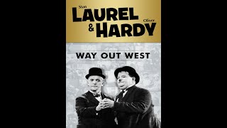 Laurel amp Hardy  Way Out West  1937 [upl. by Onej]