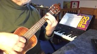 Seventy Six Trombones  solo ukulele  Colin Tribe on LEHO [upl. by Rehpetsirhc]