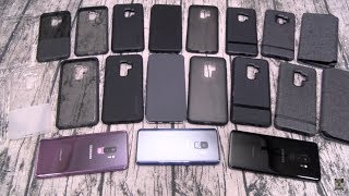 Samsung Galaxy S9  S9 Plus Incipio Case Lineup And Tempered Glass Screen Protector [upl. by Asenev]