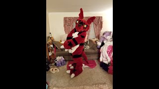 Guilmon plushified Full suit video [upl. by Pavlov514]