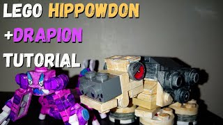 How to Make LEGO Pokemon Hippowdon and Drapion [upl. by Hueston809]