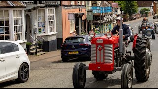 Chelsworth Tractor Run 2024 [upl. by Boj]