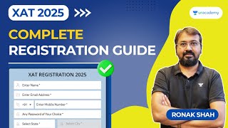 XAT 2025 Complete Registration Guide  Top Colleges  Ronak Shah [upl. by Xanthus]