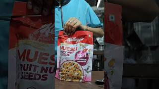 Kelloggs muesli 🥣  test review breakfast powerbreakfast minivlog shreeminivlogs review food [upl. by Sophronia]