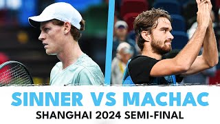 Jannik Sinner Battles Tomas Machac For A Place In The Final  Shanghai 2024 SemiFinal Highlights [upl. by Fabria]