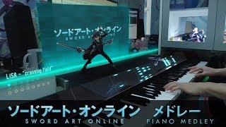 SWORD ART ONLINE PIANO MEDLEY 30000 Subscribers Special [upl. by Rehnberg290]