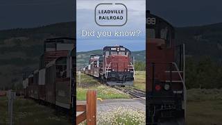 EMD GP9 Power Leadville Railroad’s DieselElectric Giant 🚂 train railway explore [upl. by Axel]