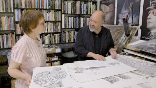 Dave McKean on illustrating the limited edition of The Gormenghast Trilogy [upl. by Adalie200]