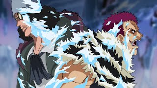 Katakuri discovers that Aokiji has frozen his sister Pudding in One Piece [upl. by Tiphane]