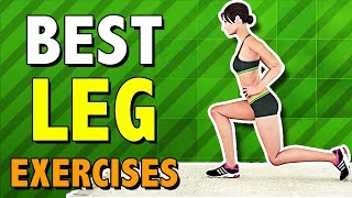 Best Leg Exercises Quick Home Routine [upl. by Dame]