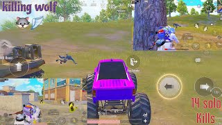 KILLING WOLF ENEMY 🐺🪂  bgmi pubgmobile like gaming [upl. by Anits135]